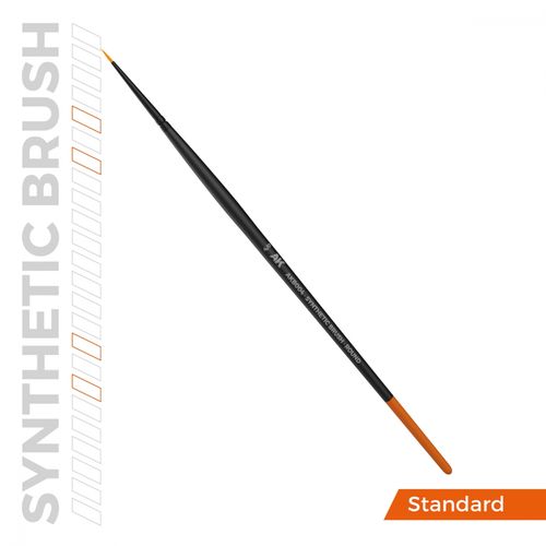 AK-Interactive B004 AK Synthetic Brush - Round 4/0