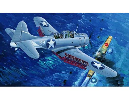 Trumpeter 1:32 - U.S.NAVY SBD-3 Dauntless Midway 02244 
