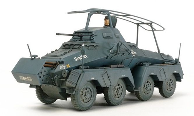 Hovedbilde Tamiya 1:48 - German 8-Wheeled Heavy Armored Car ...