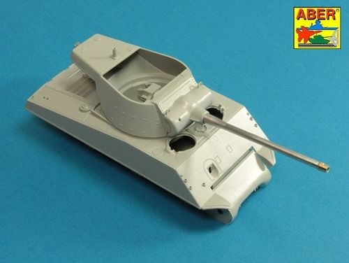 U.S 90 mm M3 barrel  with thread protector for tank destroyer M36B1
