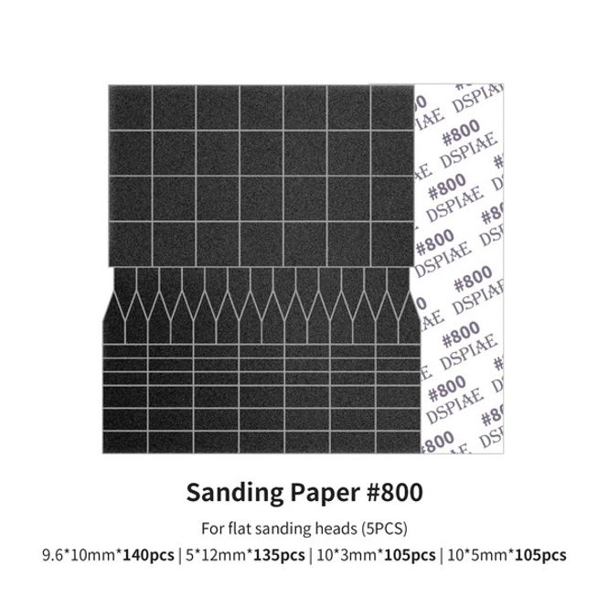 Hovedbilde DSPIAE Sanding Paper for Flat Reciprocating ...