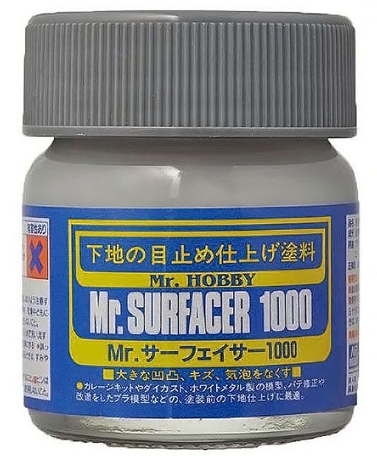 Hovedbilde Mr. Surfacer 1000 Grey 40 ml - Mr. Hobby