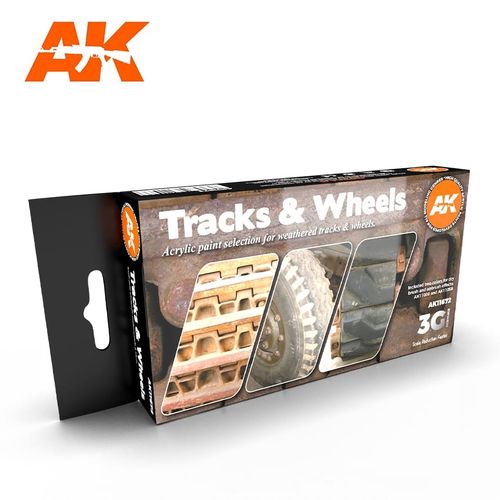 AK-Interactive AK 11672 TRACKS & WHEELS SET