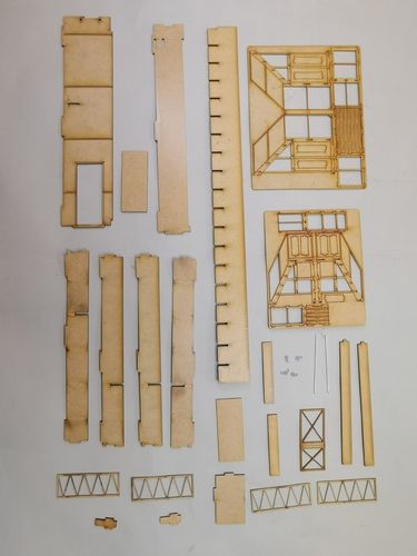 Das Werk 1:32/1:35 - Der Hangar - aircraft workshop diorama