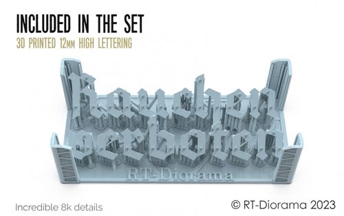 RT-Diorama 1:35 - 35728 Letters Set 3 - 