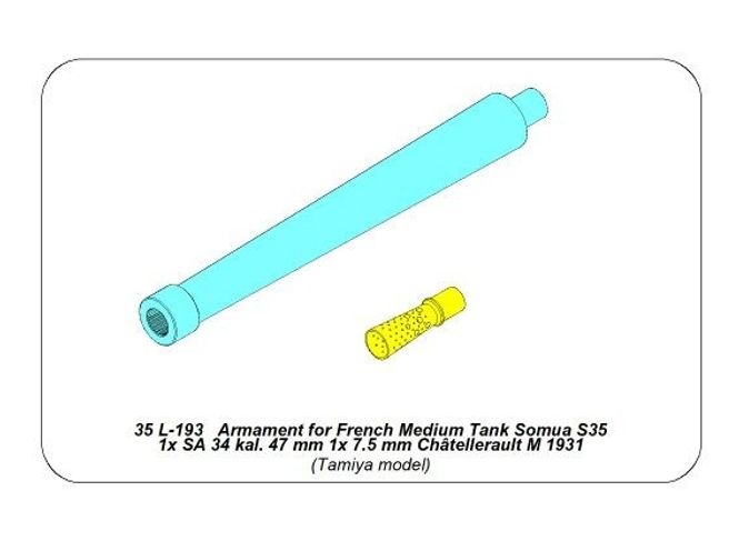 Hovedbilde Armament for French Tank Somua