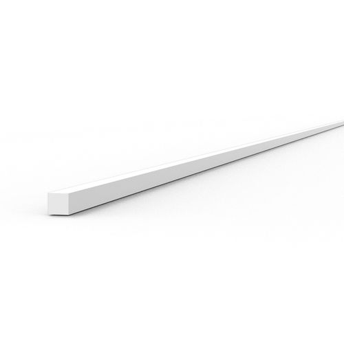 Strips 0.50 x 0.50 x 350mm - STYRENE STRIP