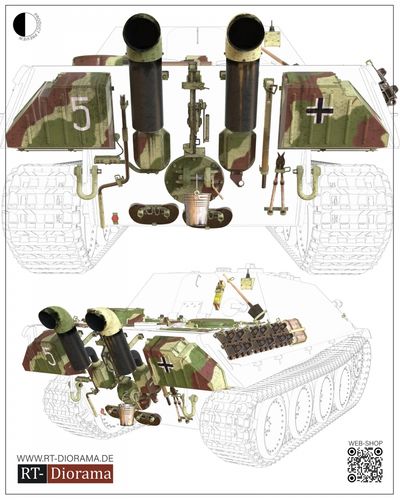 Faustus Models 1:35 - FM35010 Jagdpanther G2 [MNH-Late] Detail Set for Das Werk