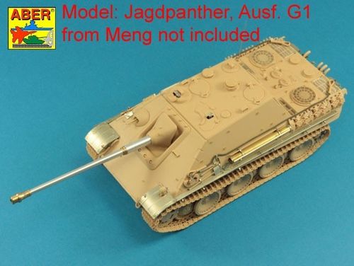 German 8,8cm One part Pak 43/3 L/71 barrel for Jagdpanther Ausf G1 early