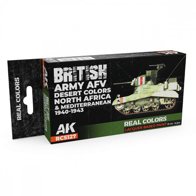 Hovedbilde AK-Interactive RCS127 British Army AFV Desert ...