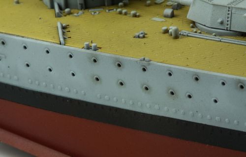 Meng Model 1:700 - Royal Navy Battleship H.M.S. Rodney (PS-001)