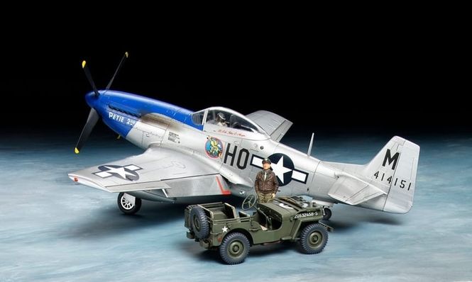 Hovedbilde Tamiya 1:48 - North American P-51D Mustang & ...