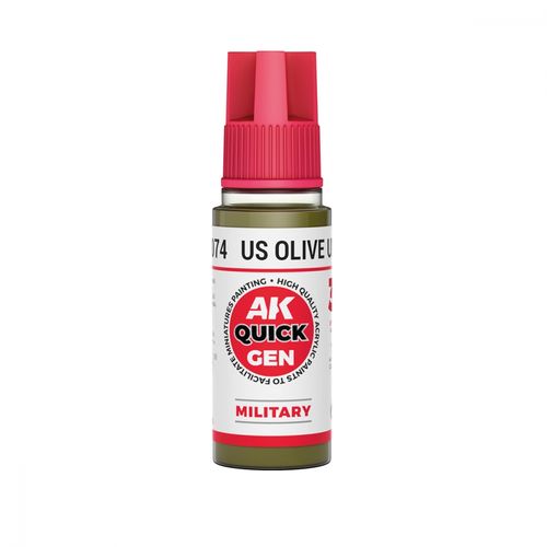 US Olive Uniform  Quick Gen Color