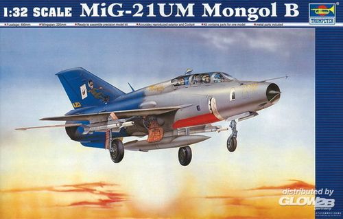 Trumpeter 1:32 - Mikoyan-Guriewicz MiG-21UM Mongol B 02219 