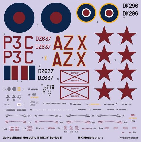 HK Models 1:32 - de Havilland Mosquito B Mk. IV