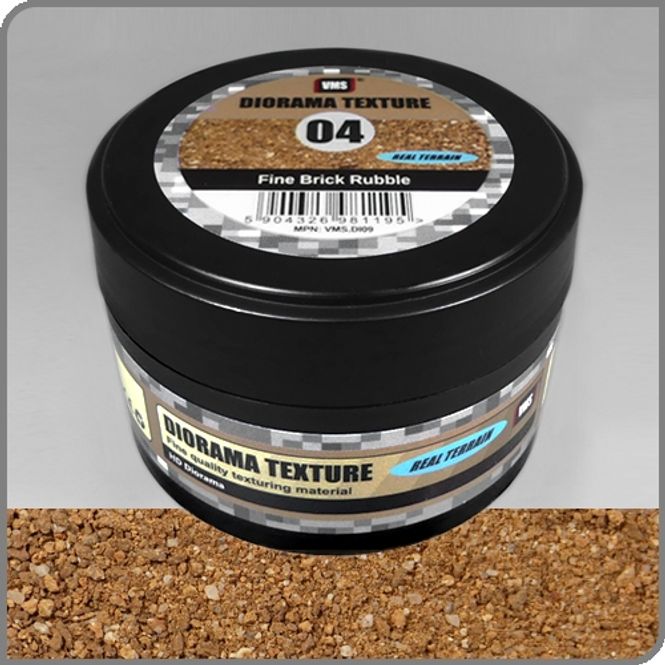 Main Image VMS Diorama Texture No.4 Fine Brick Rubble