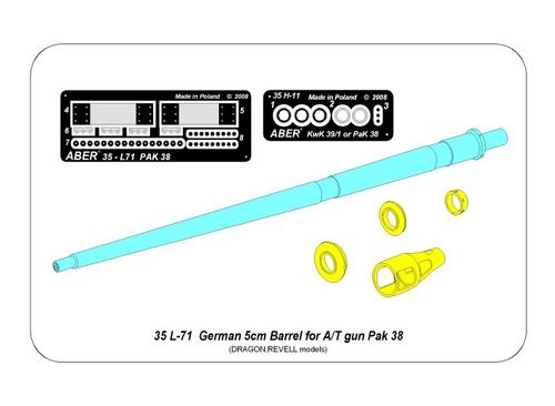 Germ.5cm barrel for Pak 38