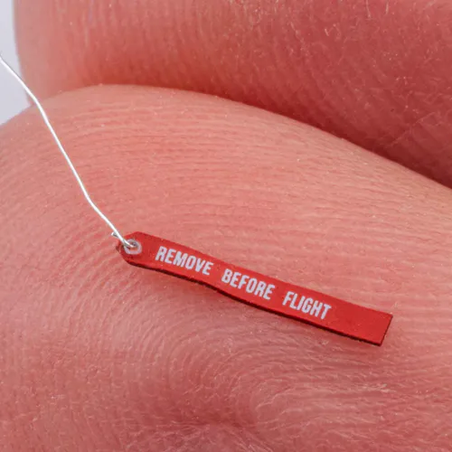 ANYZ Remove before flight signs 7,0 mm + 8,5 mm + 10,0 mm (BLACK)