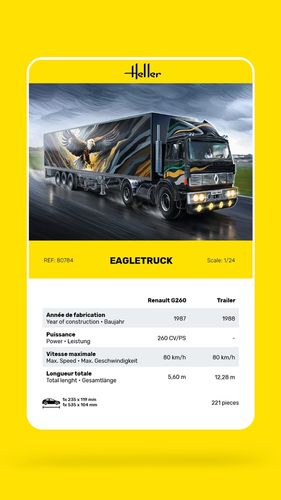 Heller 1:24 - Eagletruck (80784)