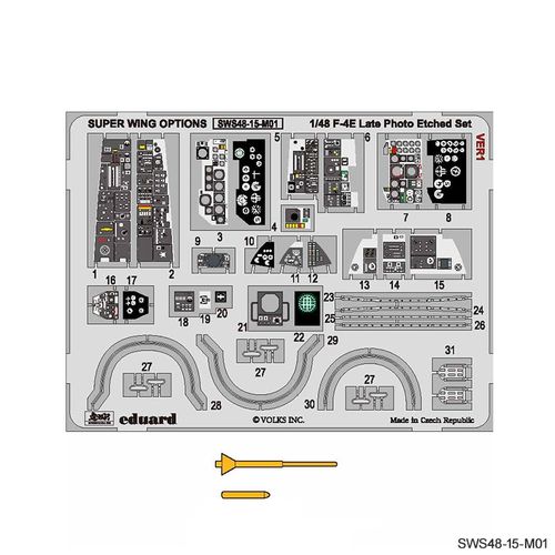 SWS48-15-M01 F-4E Late Photo-Etched Set