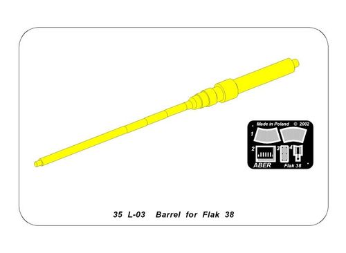 Flak 38 barrel