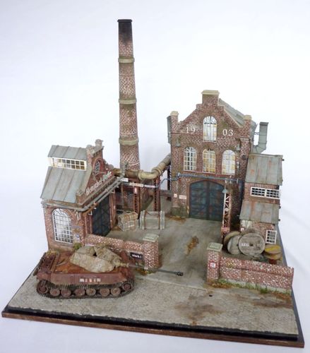 RT-Diorama 35282 The Factory [Diorama Base] (1:35)