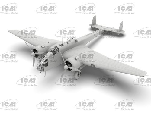 ICM 1:48 - Handley Page HP.52 Hampden B.Mk.I - British WWII Bomber (100% new molds) (48352)