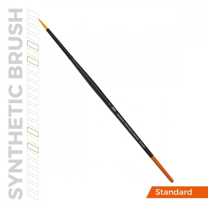 Hovedbilde AK-Interactive B008 AK Synthetic Brush - Round 1