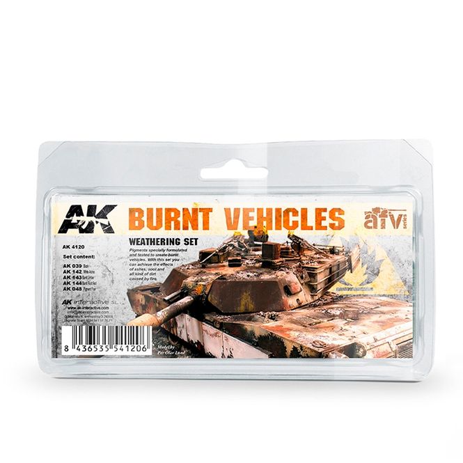 Hovedbilde AK-Interactive AK4120 Burnt Vehicles