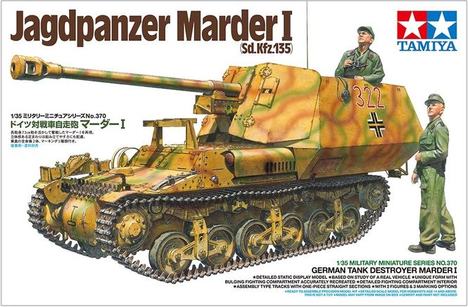 Hovedbilde Tamiya 1:35 - Jagdpanzer Marder I Sd. Kfz. 135 ...