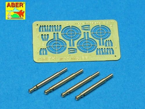 4 barrels for MG FF - Aber Models