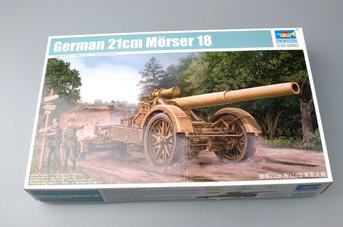Trumpeter 1:35 - German IIWW 21 cm Morser 18 Heavy Artillery 02314 