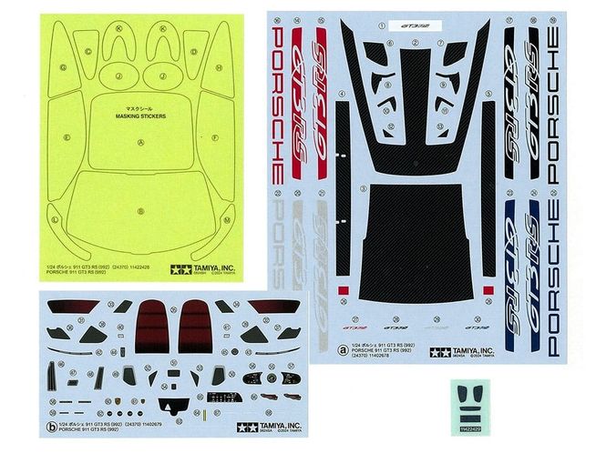 Hovedbilde Tamiya 1:24 - Porsche 911 GT3 RS (992) 24370 