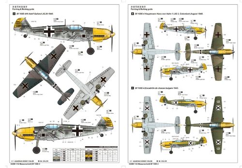 Trumpeter 1:32 Messerschmitt Bf-109 E-4 02289 