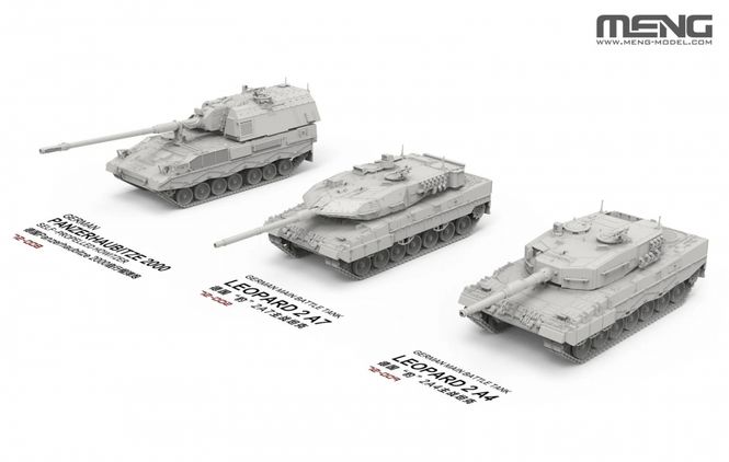 Hovedbilde Meng Model 1:72 - German Main Battle Tank Leopard ...