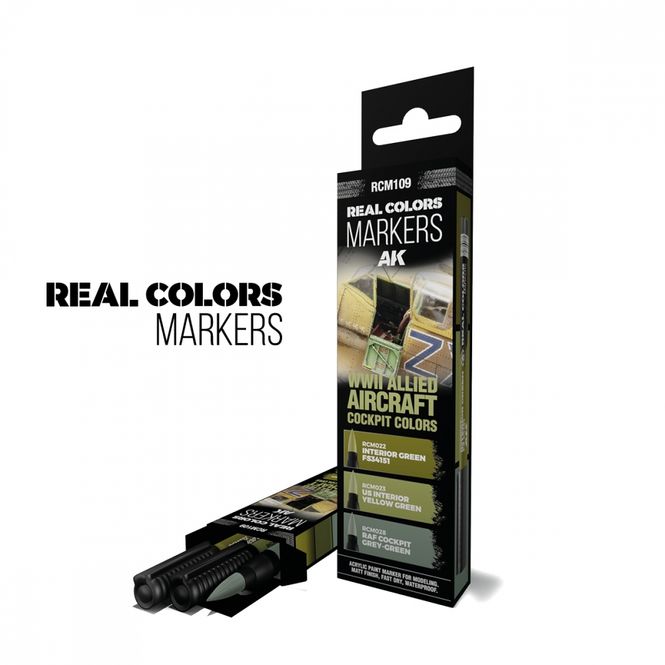 Hovedbilde AK Real Colors Markers - Allied WWII Aircraft ...