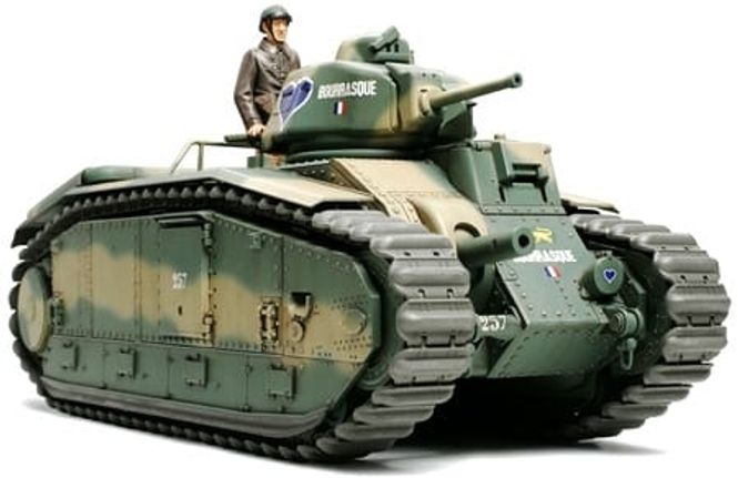Hovedbilde Tamiya 1:35 - French Battle Tank B1 BIS (35282)