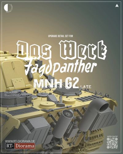 Faustus Models 1:35 - FM35010 Jagdpanther G2 [MNH-Late] Detail Set for Das Werk