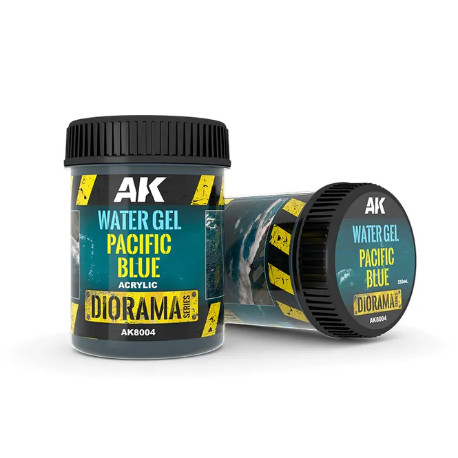 Main Image AK-Interactive Water Gel Pacific Blue Acrylic, ...