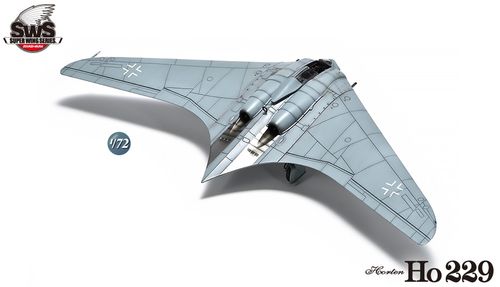 Zoukei-Mura 1:72 og 1:144 - Horten Ho 229 (SWS-72-144-01)