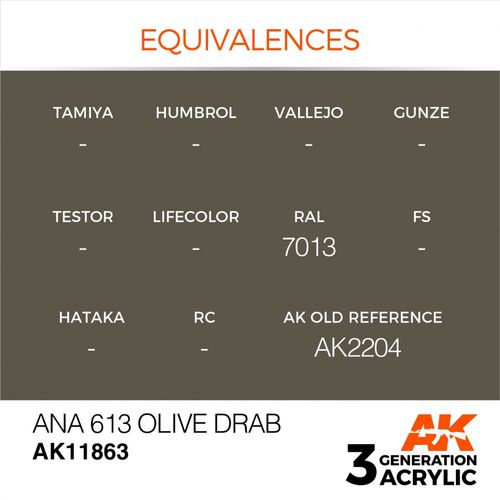 ANA 613 Olive Drab