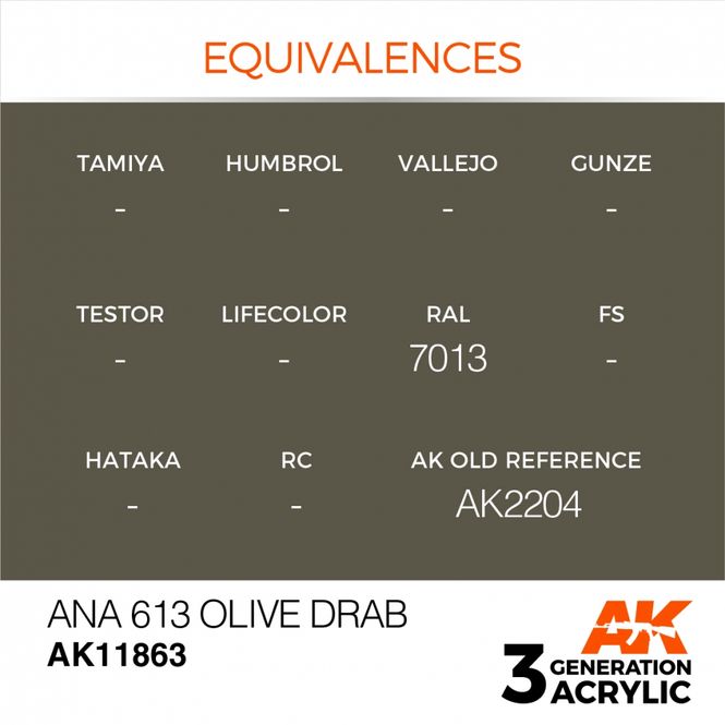 Hovedbilde ANA 613 Olive Drab