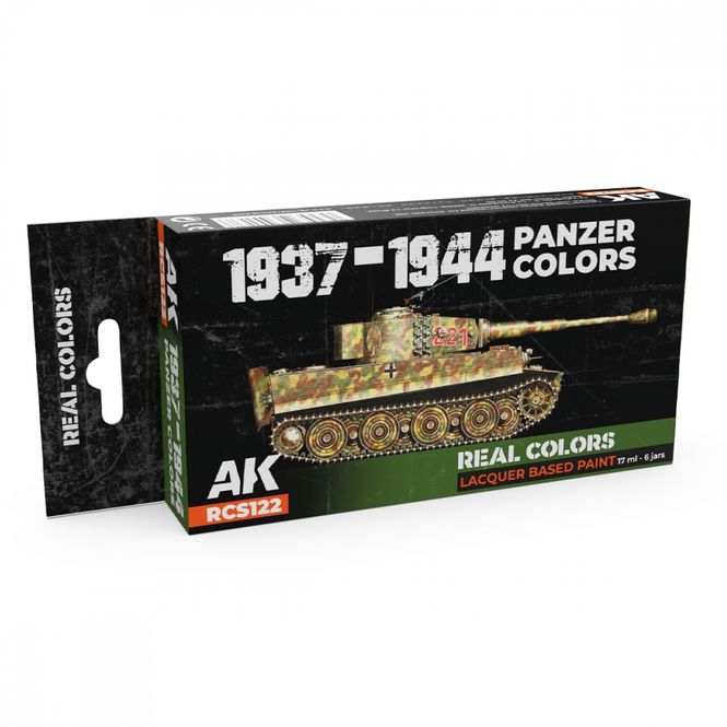 Hovedbilde AK-Interactive RCS122 1937-1944 Panzer Colors Set
