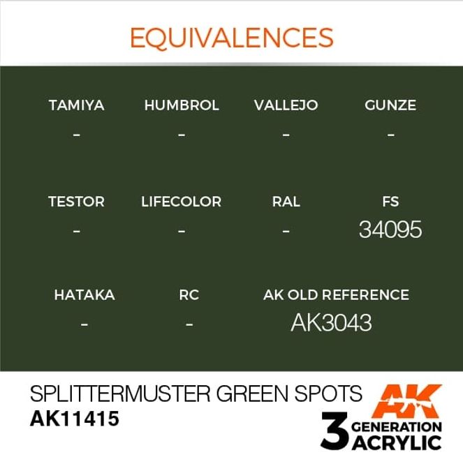 Hovedbilde Splittermuster Green Spots