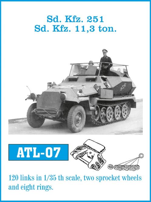 Hovedbilde FriulModel 1:35 - ATL-07 Sd. Kfz. 251 Halftrack