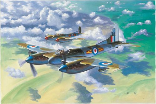 Trumpeter 1:48 - De Havilland Hornet F.3 02894 
