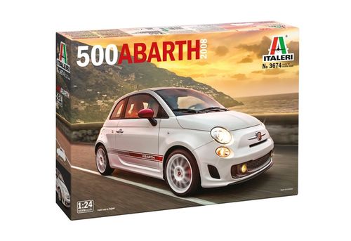 Italeri 1:24 - Fiat 500 Abarth (2008)
