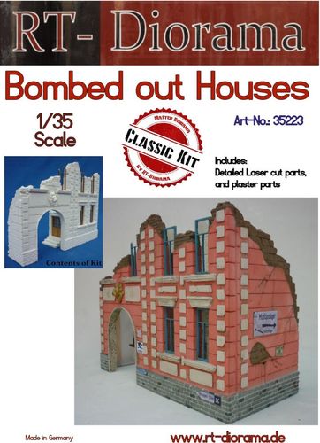 RT-Diorama 35223 Bombed out Houses (1:35)