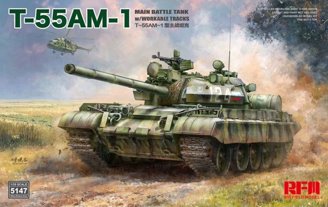 Hovedbilde RFM 1:35 - T-55 AM-1 Main Battle Tank with ...